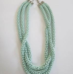 Woven 3 strand necklace